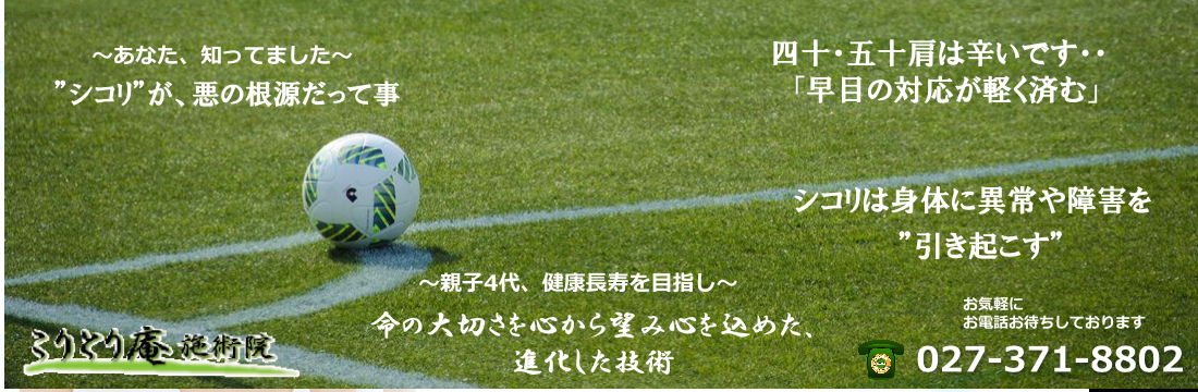 四十・五十肩を最短で克服最も効果的な方法をご紹介高崎市こりとり庵