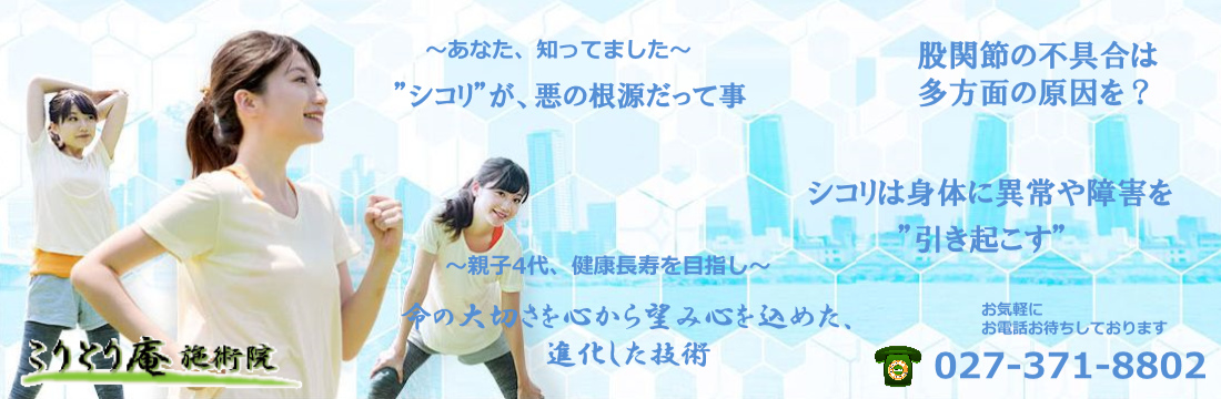股関節痛を最短で克服する最も効果的な方法ご紹介高崎市こりとり庵